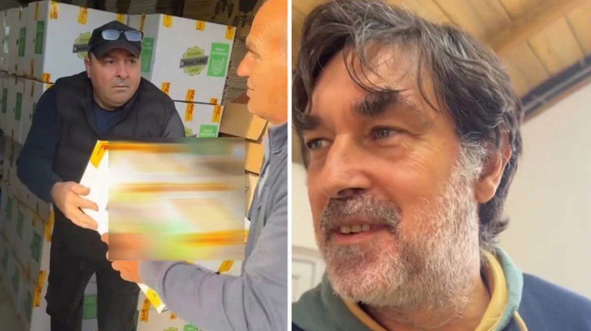 Burak Hakkı Çanakkale’de ceviz hasadında, siparişlere yetişiyor