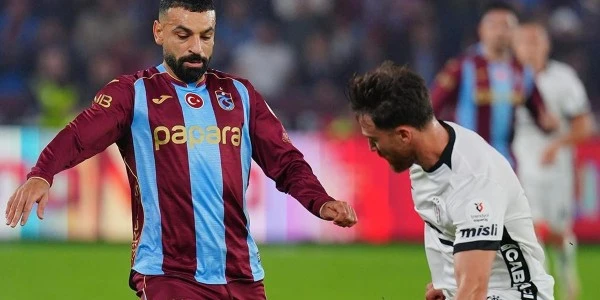 Trabzonspor, Beşiktaş karşısında sahasında 2-0 kazandı