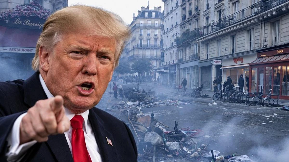 Trump: Fransa'daki protestolar Avrupa için ciddi sonuç doğurabilir