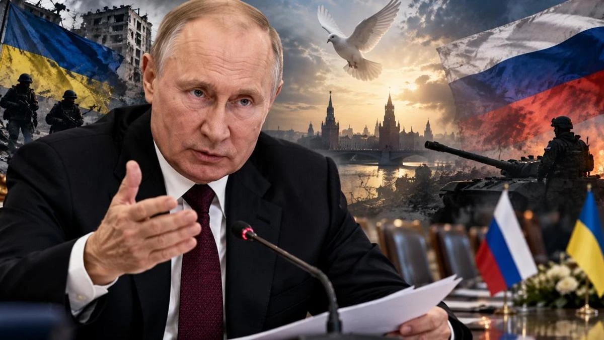 Putin’den Ukrayna mesajı: Geçici ateşkes değil, kalıcı barış istiyor