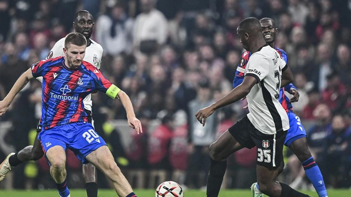 Beşiktaş, Crystal Palace karşısında sahadan 2-2 beraberlikle ayrıldı