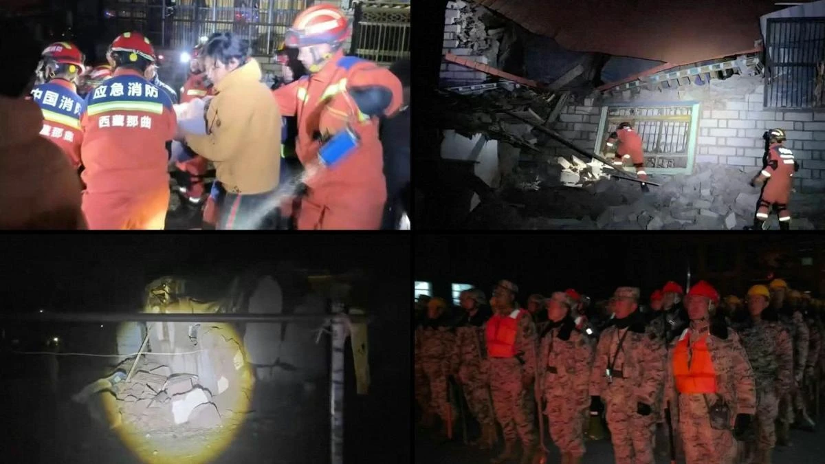 Tibet’te 7 büyüklüğündeki depremde 16 kişi hayatını kaybetti