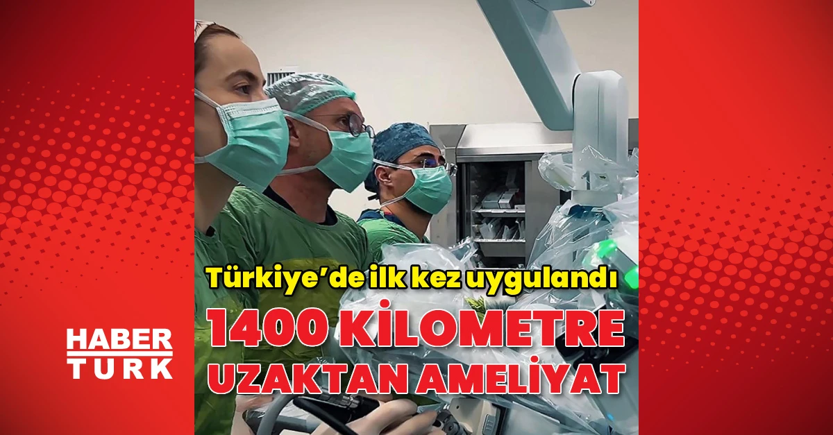 Muş ile İstanbul arasında 1400 kilometrelik telecerrahi ameliyatı
