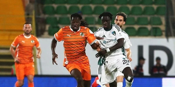 Kocaelispor, Alanyaspor deplasmanında 2-1'lik galibiyet aldı