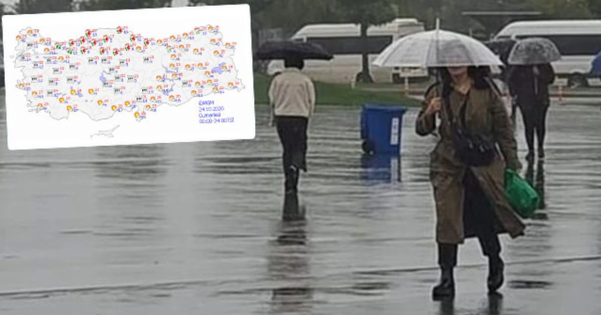 Meteoroloji uyardı: Marmara ve Karadeniz'de sağanak bekleniyor