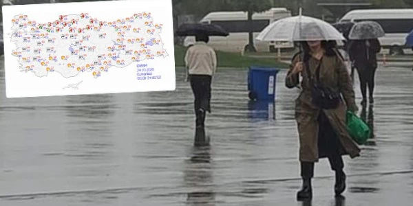 Meteoroloji uyardı: Marmara ve Karadeniz'de sağanak bekleniyor
