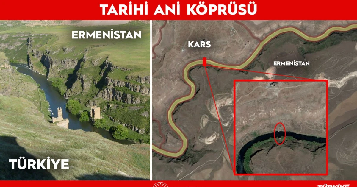Tarihi Ani Köprüsü'nün yeniden inşası için ihale tamamlandı