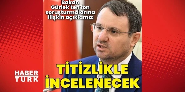 Bakan Gürlek: Fon iadeleri sorumluluğu ortadan kaldırmayacak