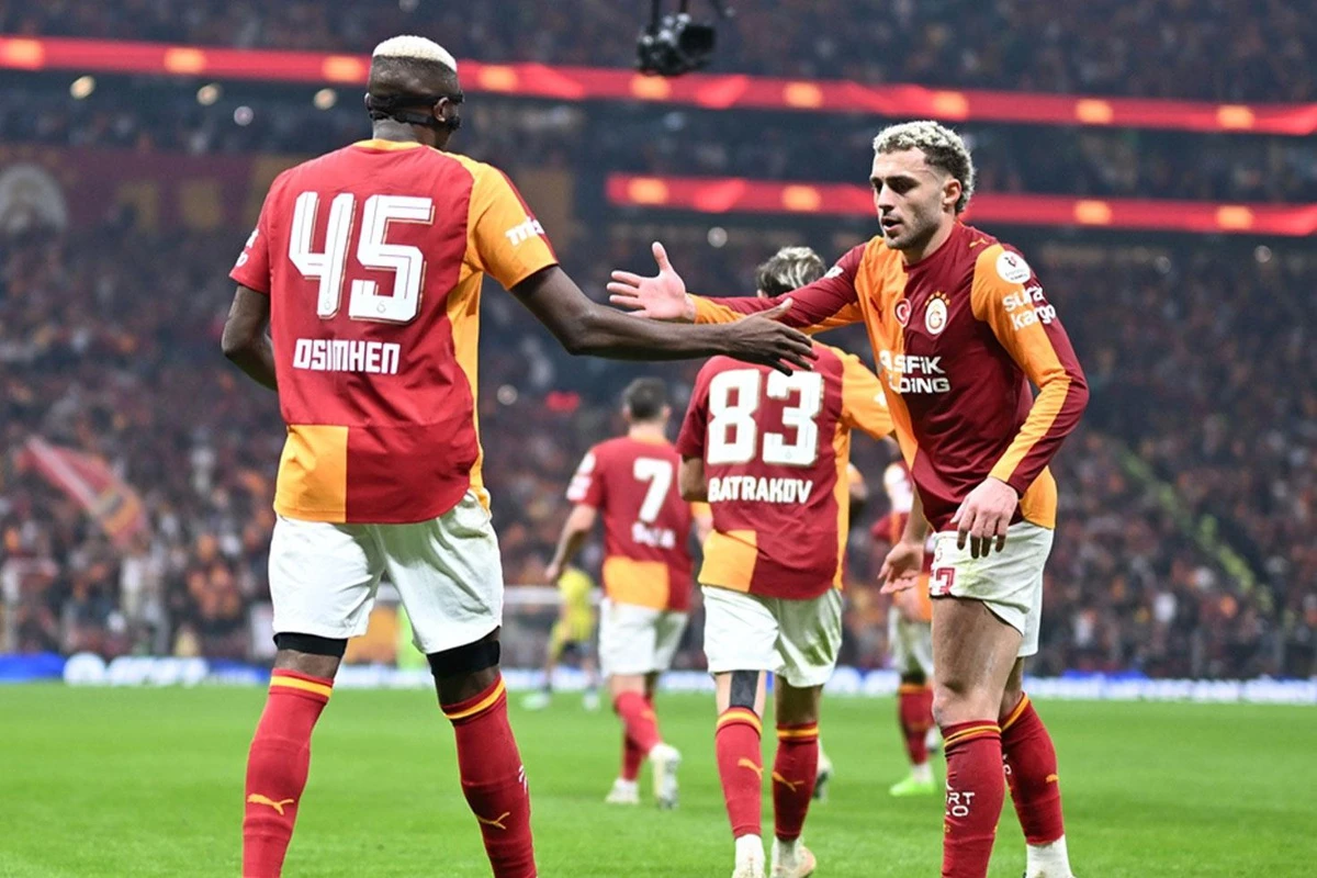 Galatasaray derbide Fenerbahçe'yi 2-1 mağlup etti, fark 6