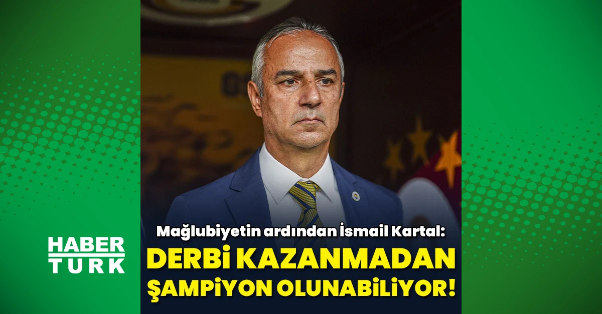 Kartal'dan derbi sonrası şampiyonluk mesajı: Umut sürüyor