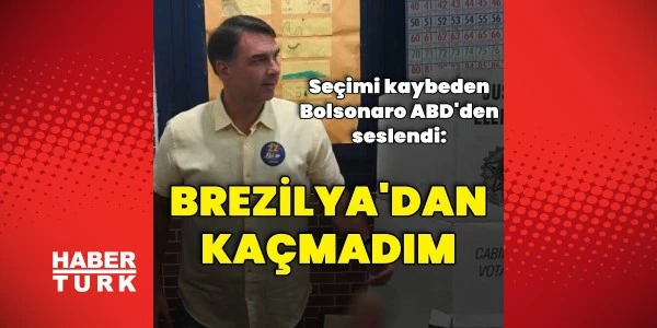 Seçimi kaybeden Flavio Bolsonaro, ABD'nin Miami kentine gitti