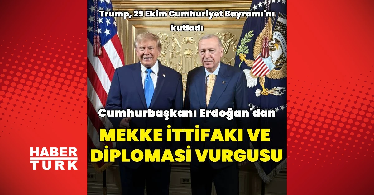 Erdoğan ve Trump, ikili ilişkiler ve bölgesel konuları görüştü