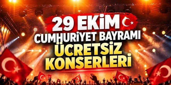 İstanbul’da 29 Ekim 2026 konserleri: İlçe ilçe program
