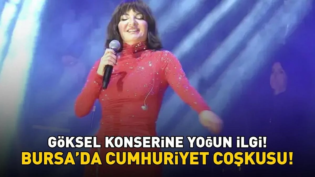 Göksel, Bursa’da Cumhuriyet’in 103’üncü yıl dönümünü kutladı