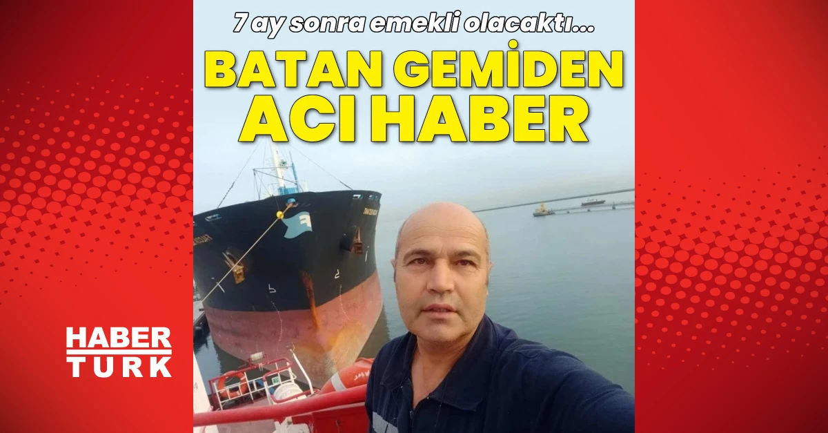 Marmara’daki gemi faciasında 2. kaptan Rahmi Temel bulundu