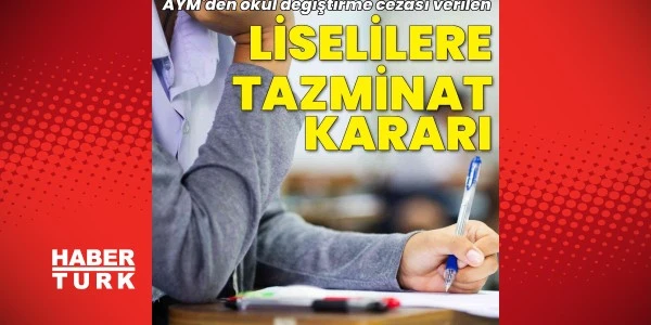 AYM'den okul değiştirme cezası verilen öğrenciler için karar
