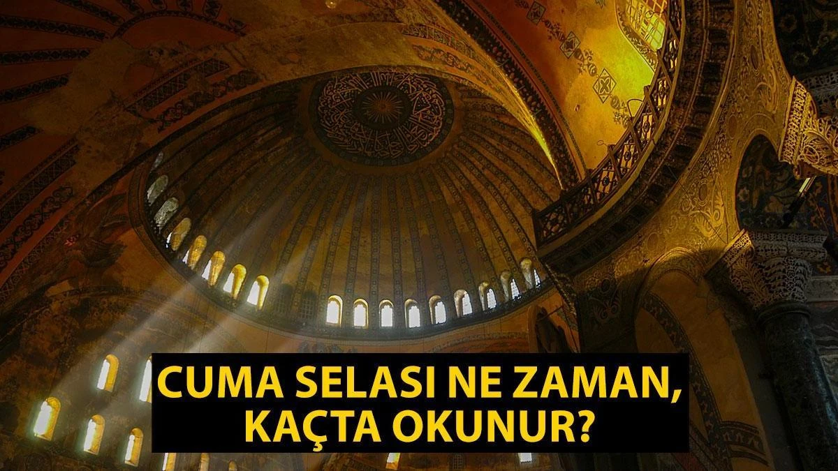 Cuma selası ne zaman okunur? Ezan öncesi süre değişebiliyor