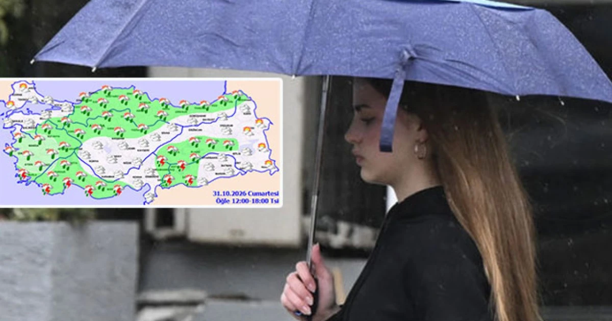 Meteoroloji’den Ordu ve Giresun için sarı alarm: Sağanak uyarısı