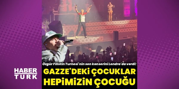 Macklemore, Özgür Filistin turnesinin finalini Londra’da yaptı