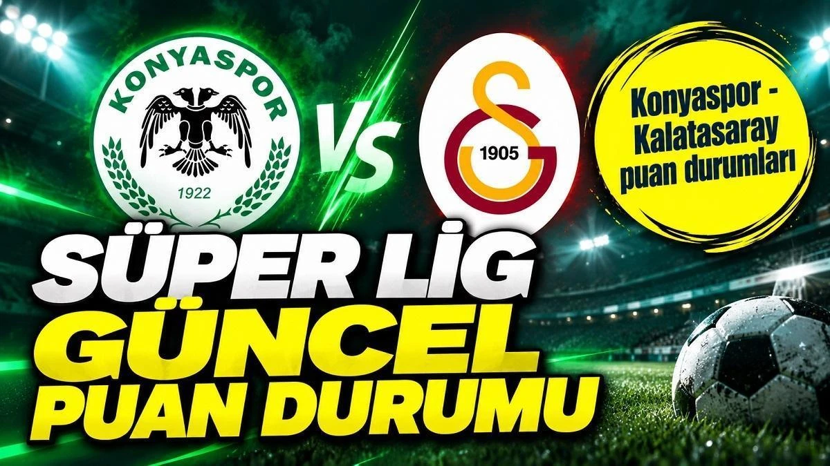 Galatasaray Konyaspor'u 4-0 yenerek liderliğini sürdürdü