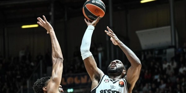 Beşiktaş, Virtus Bologna deplasmanında son saniyede kazandı